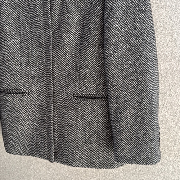 Ralph Lauren Green Label Herringbone Pure New Wool Jacket - 6 Petite - Picture 2 of 10